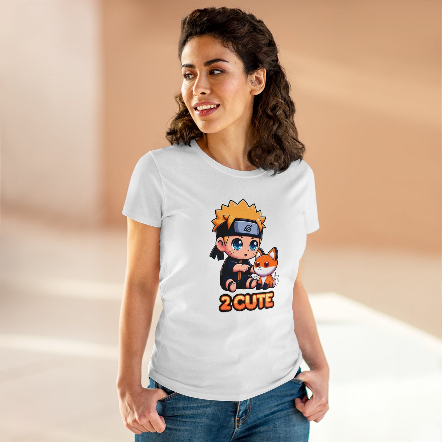 Women's soft style tee: A Shinobi's best friend Tee, friends till the end