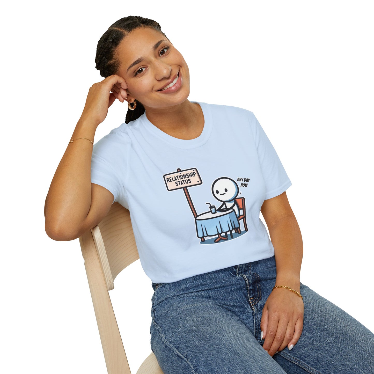 Relationship Status: Cotton Comedian Edition  'In a Relationship with Patience' Unisex Tee