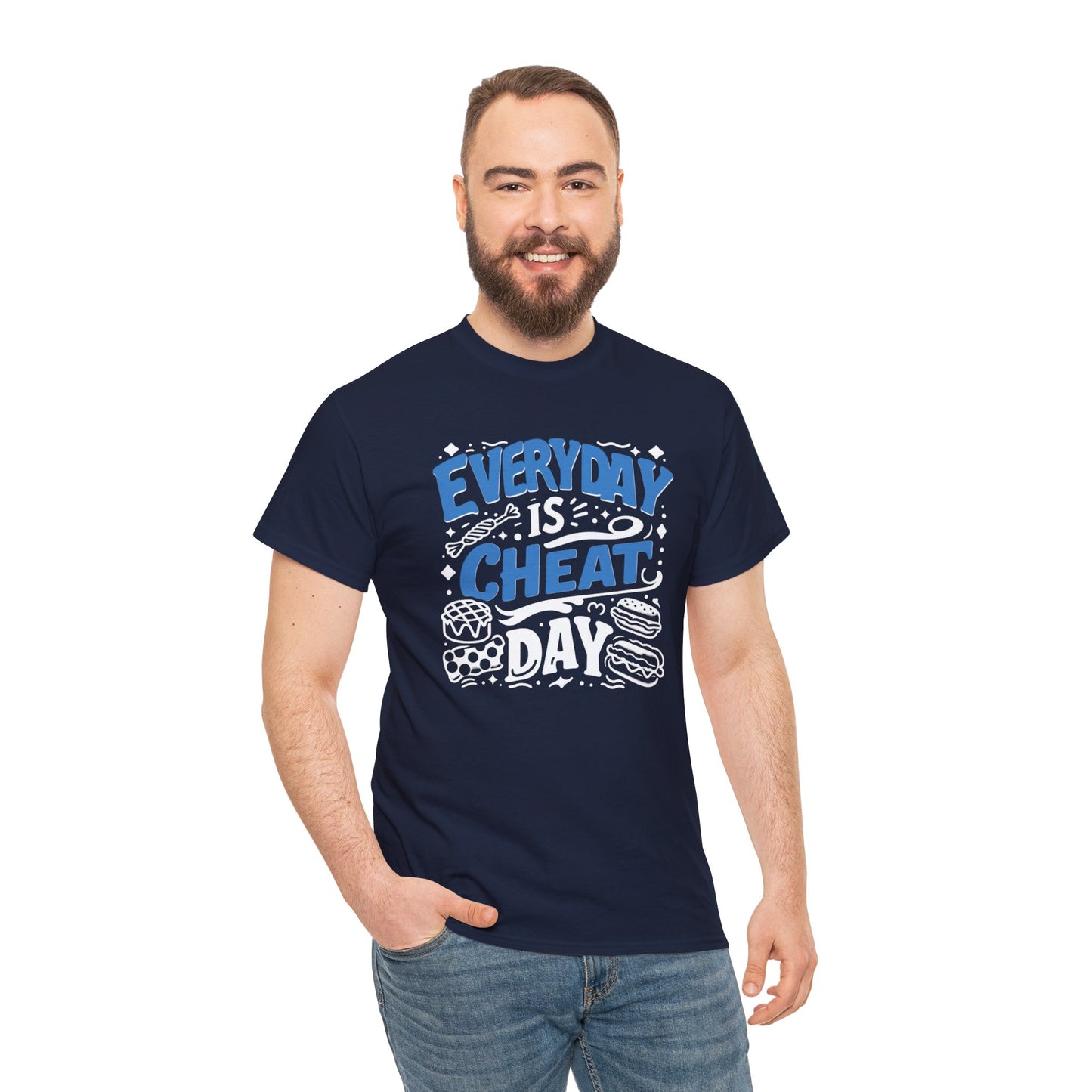 24/7 Cheat Day: Satisfy Your Cravings-Unisex Graphic Tee