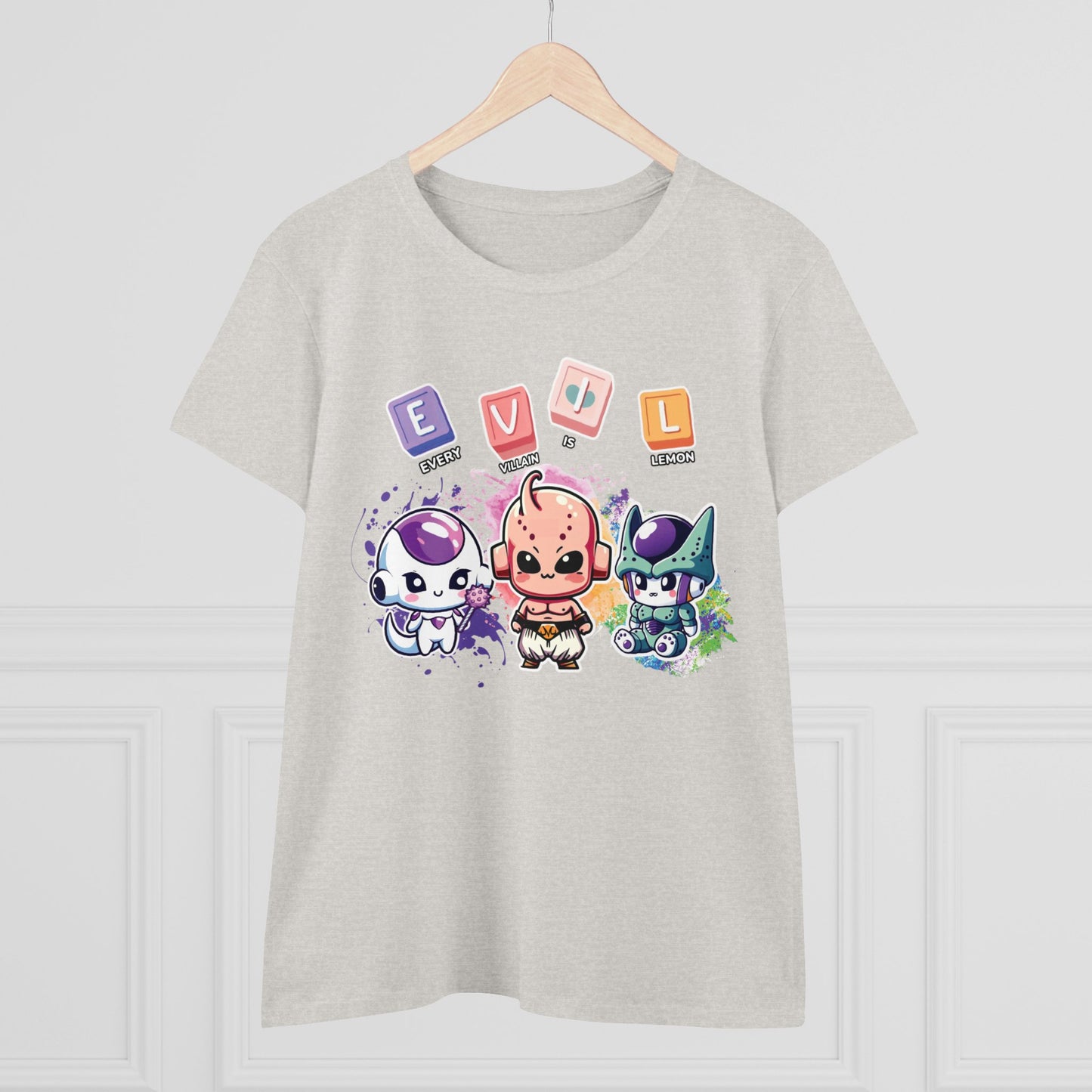 Tiny Tyrants of the Galaxy: Every Villain Is Lemon  – Death by Cuteness!, Women's Cotton Graphic Tee