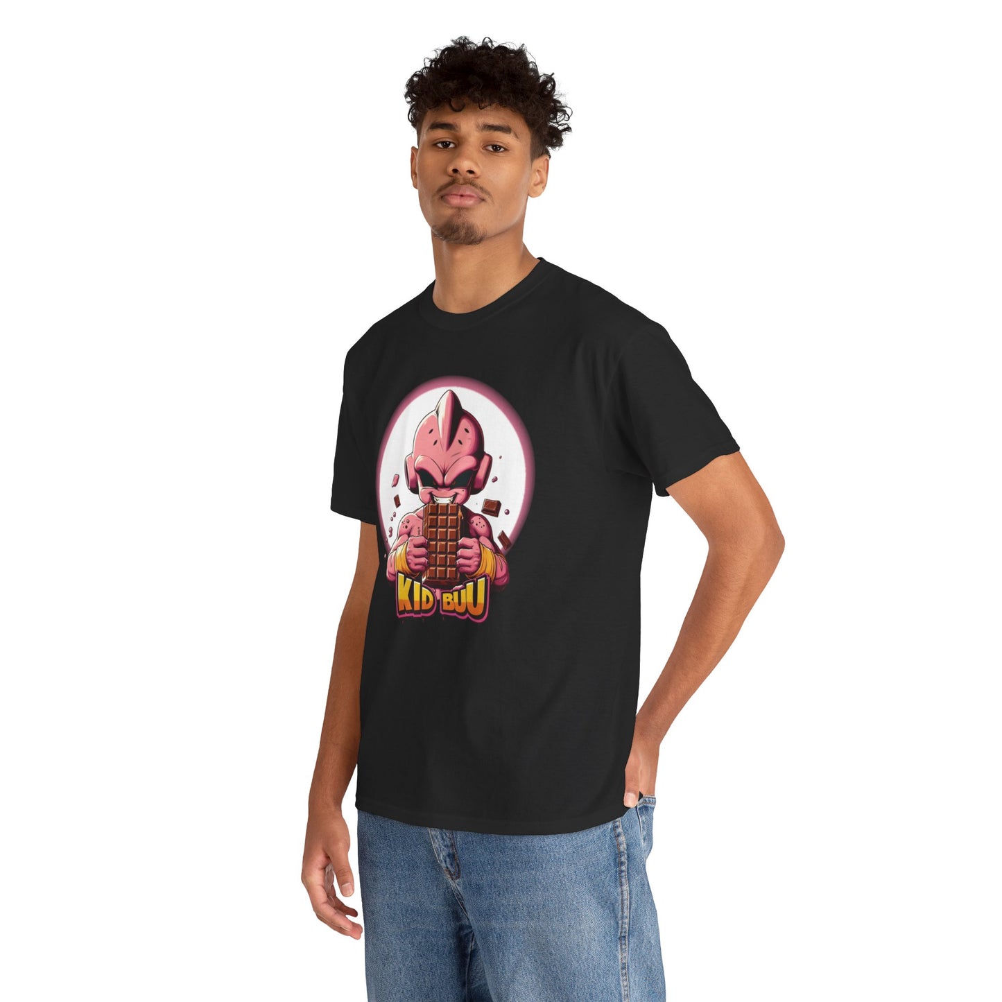 Kid Buu Chocolate Feast Unisex Heavy cotton Tee