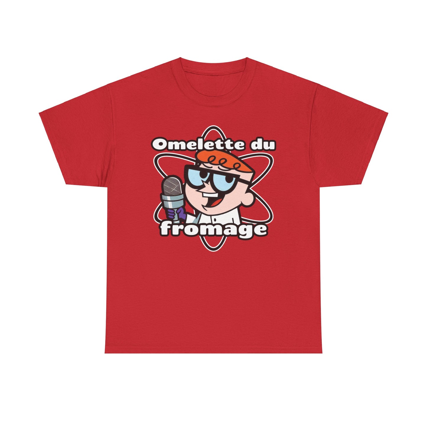 Breakfast Genius: Dexter’s ‘Omelette du Fromage’ Unisex Heavy Cotton Tee