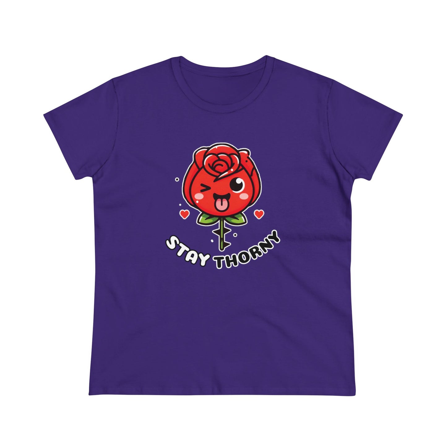 Women's Graphic Tee, Stay Thorny Soft style