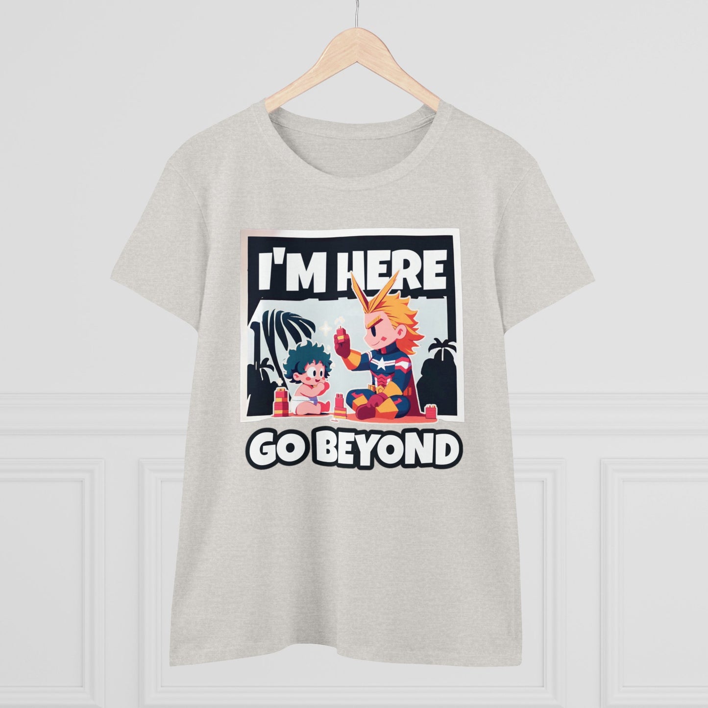 Mighty Playdate: Building Dreams in Cotton Comfort! Women's Graphic Tee