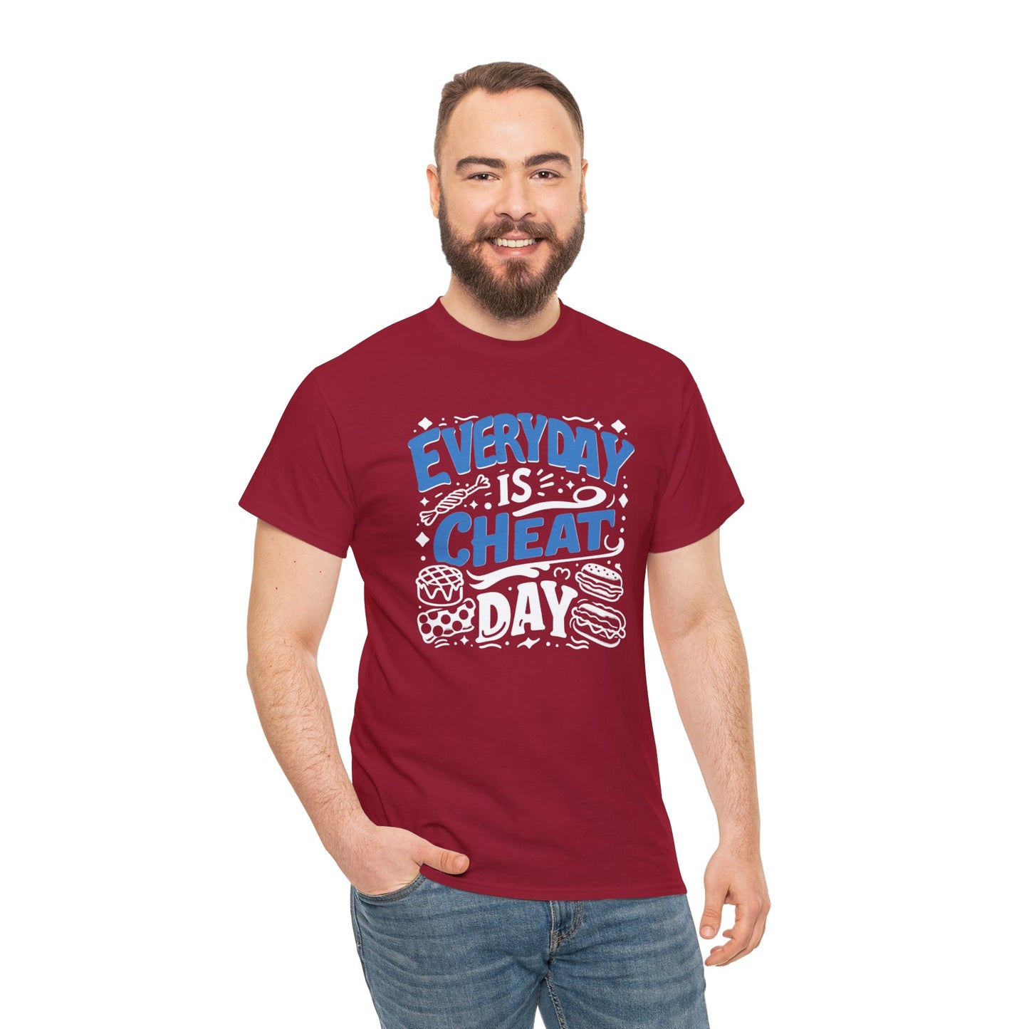 24/7 Cheat Day: Satisfy Your Cravings-Unisex Graphic Tee