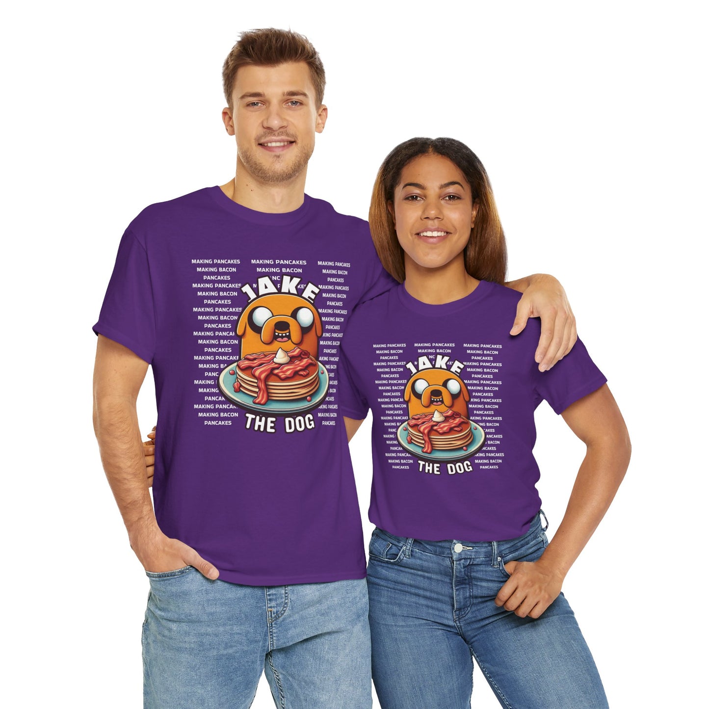 Flippin' Fun: Jake's Bacon Pancake Jam unisex Graphic Tee