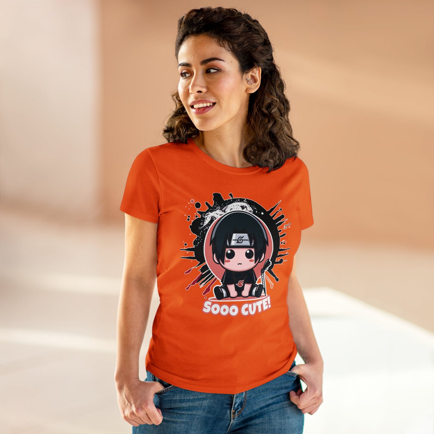 Cute Edition, Small but Deadly: Itty Bitty Ninja β Because Genjutsu Starts Early! Women's Graphic Tee