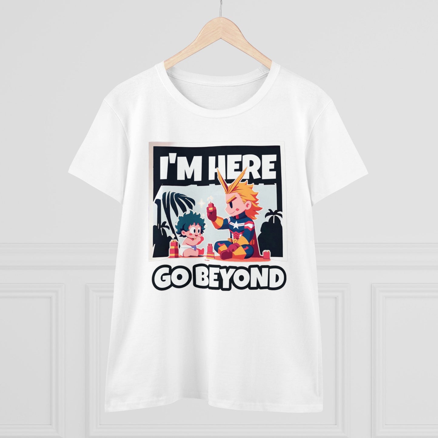 Mighty Playdate: Building Dreams in Cotton Comfort! Women's Graphic Tee