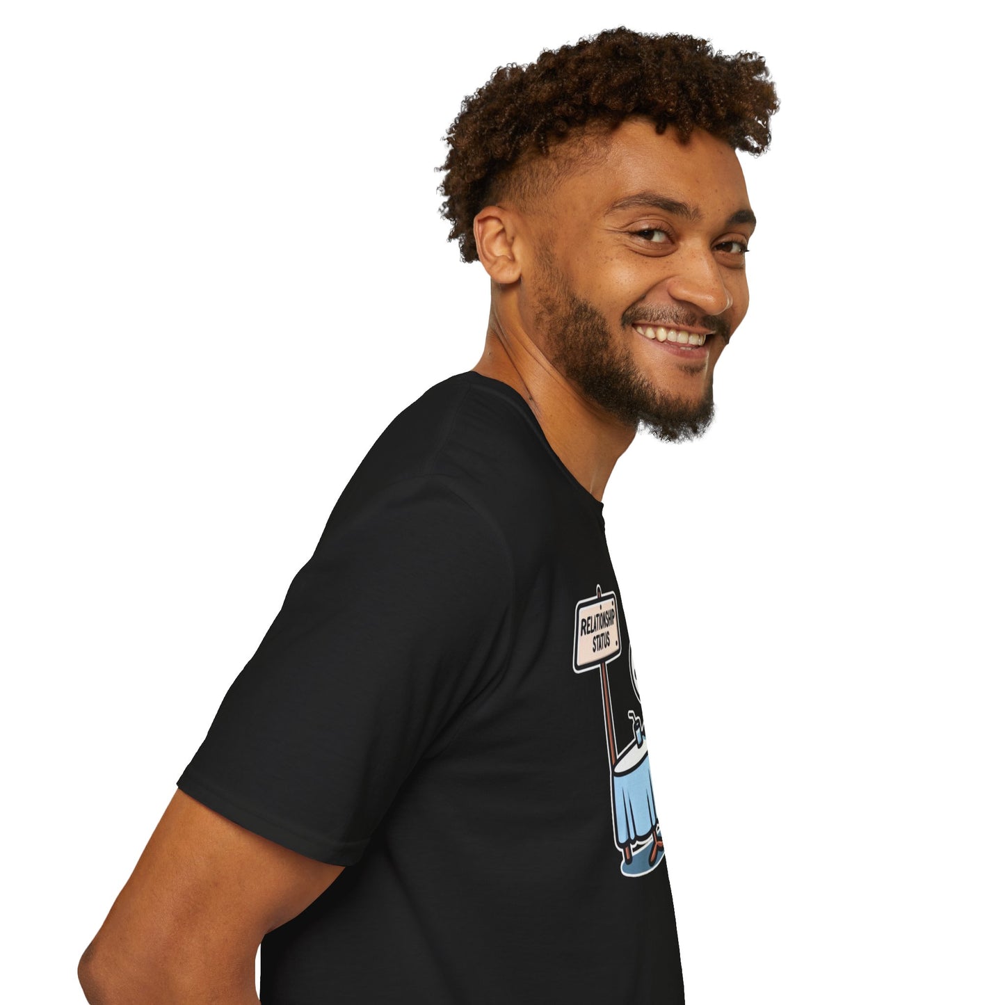 Relationship Status: Cotton Comedian Edition  'In a Relationship with Patience' Unisex Tee