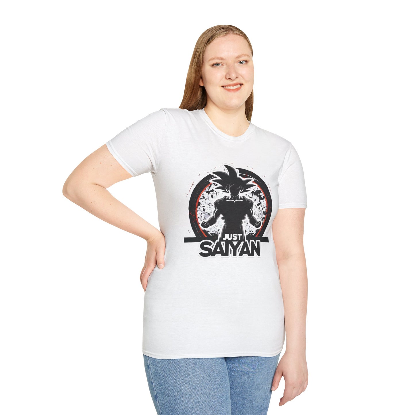 Just Saiyan: Exclusive kakarot Silhouette Graphic Tee for Anime Enthusiasts