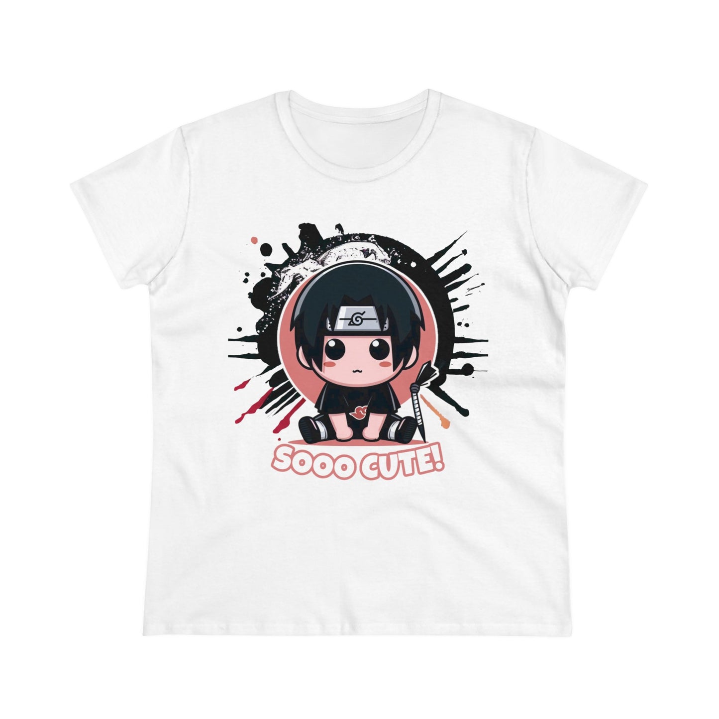 Cute Edition, Small but Deadly: Itty Bitty Ninja β Because Genjutsu Starts Early! Women's Graphic Tee