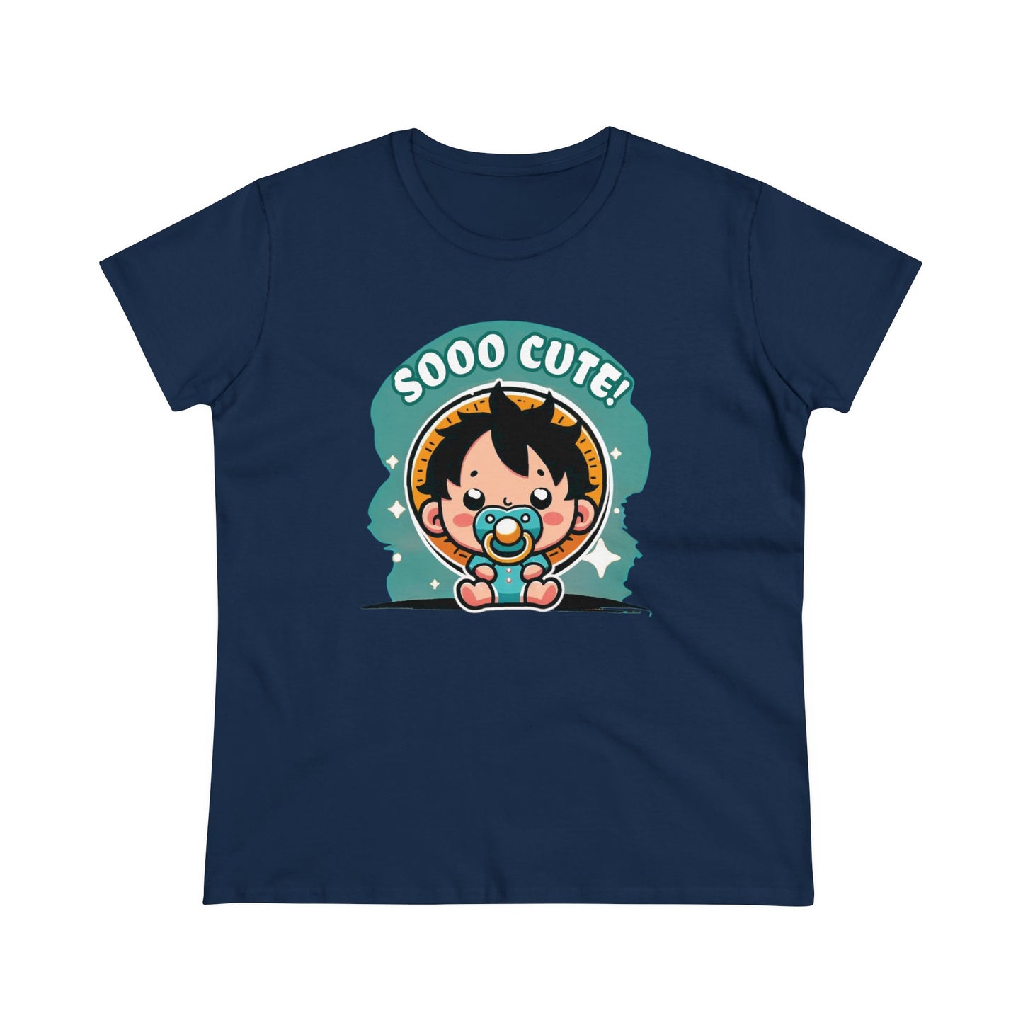 Cute Edition: Baby Gum Gum Pirate King Women's Cotton Graphic Tee