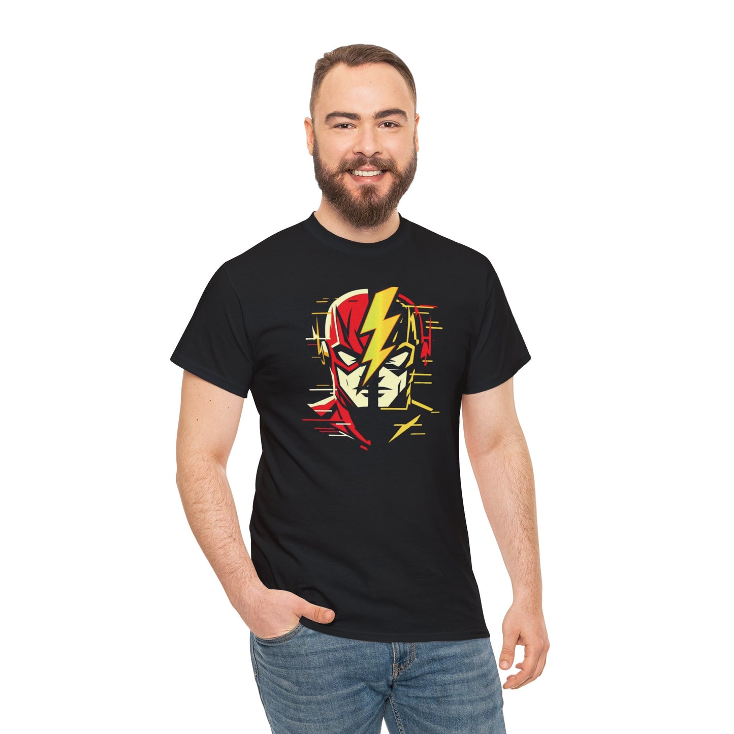 Speed Clash: Fate's Rivalry Unleashed, Unisex Heavy Cotton Tee