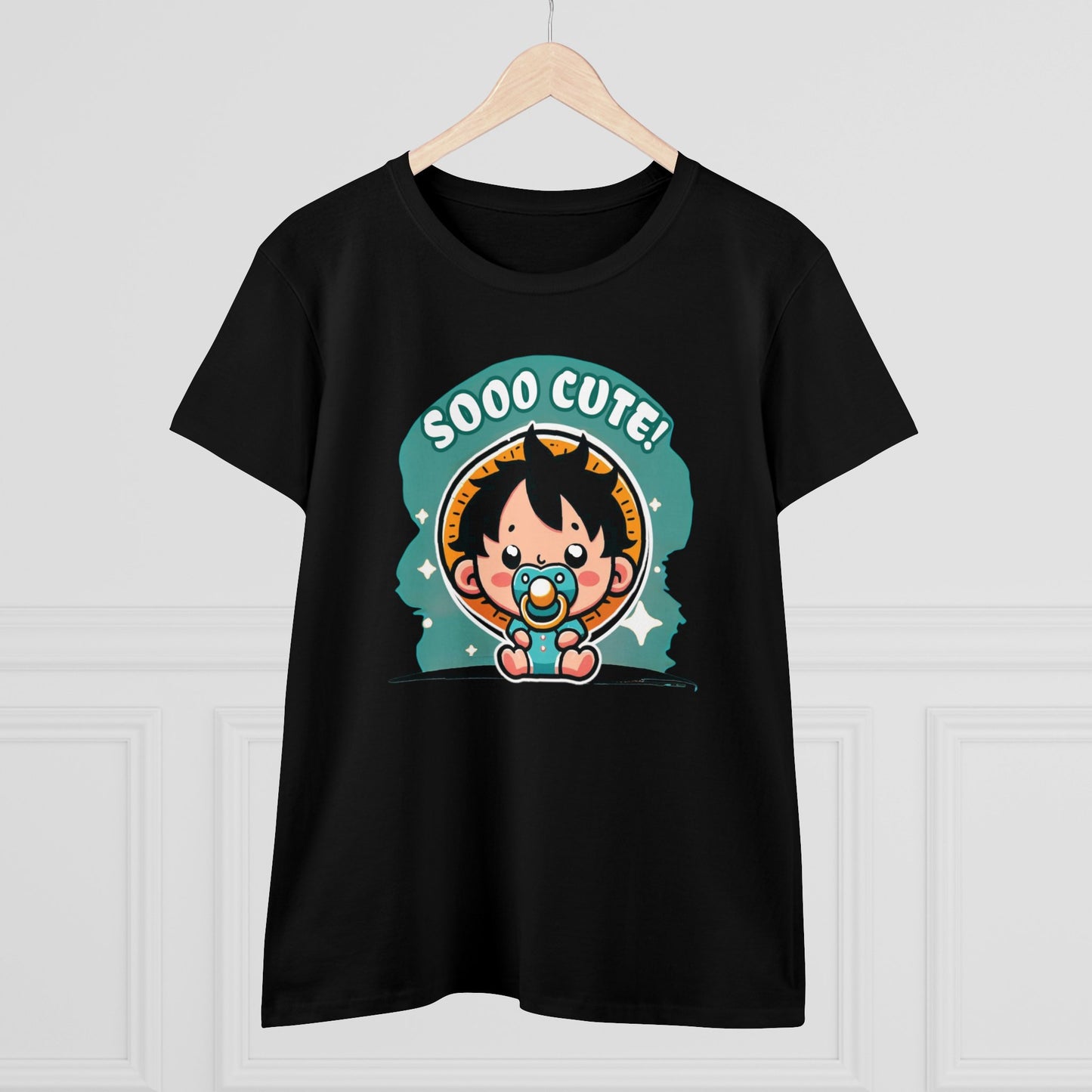 Cute Edition: Baby Gum Gum Pirate King Women's Cotton Graphic Tee