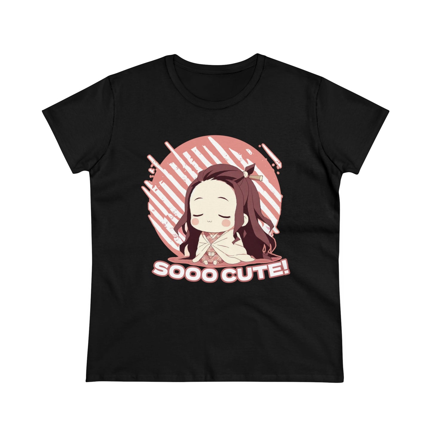 Cute Edition: Adorable Demon Mode: Mini slayer Edition, Women's Cotton Graphic Tee