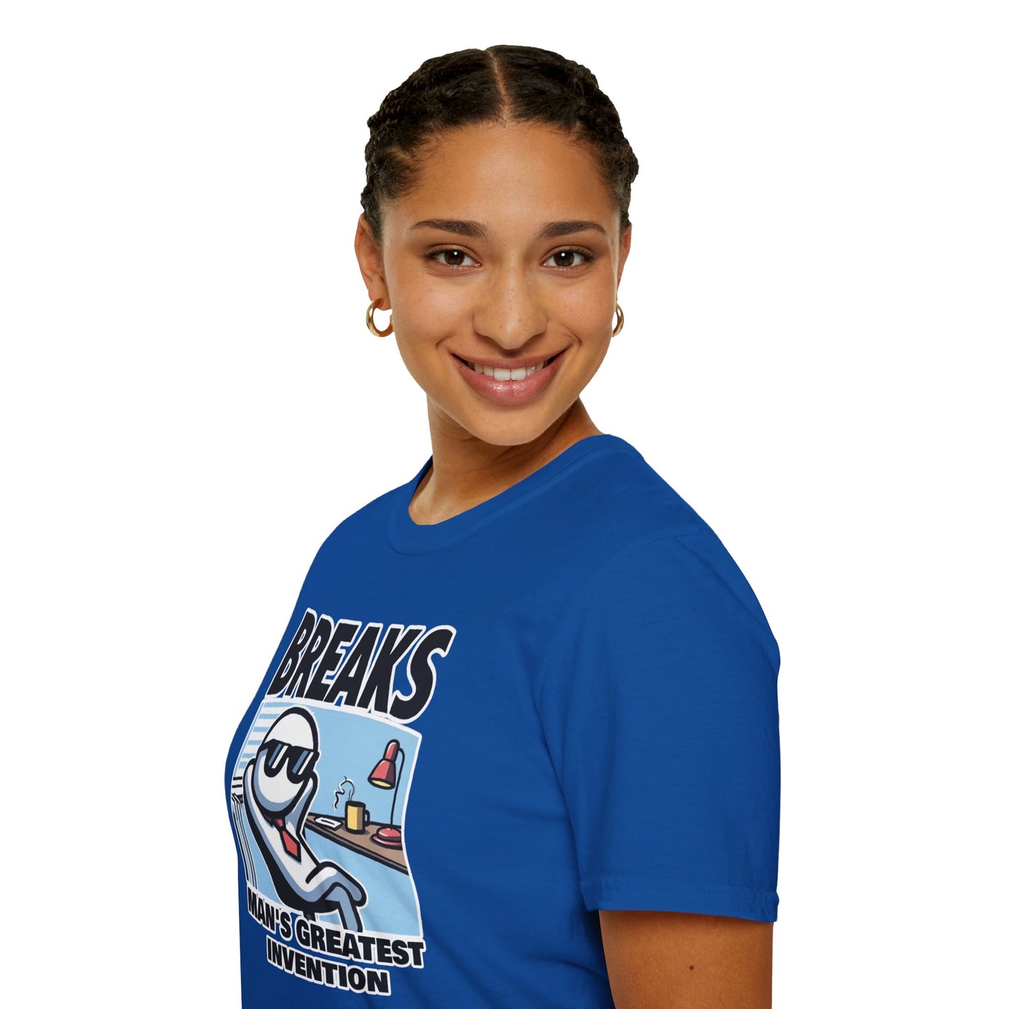 Break Time Bandit: Best Moments Happen on break...Unisex Graphics Tee