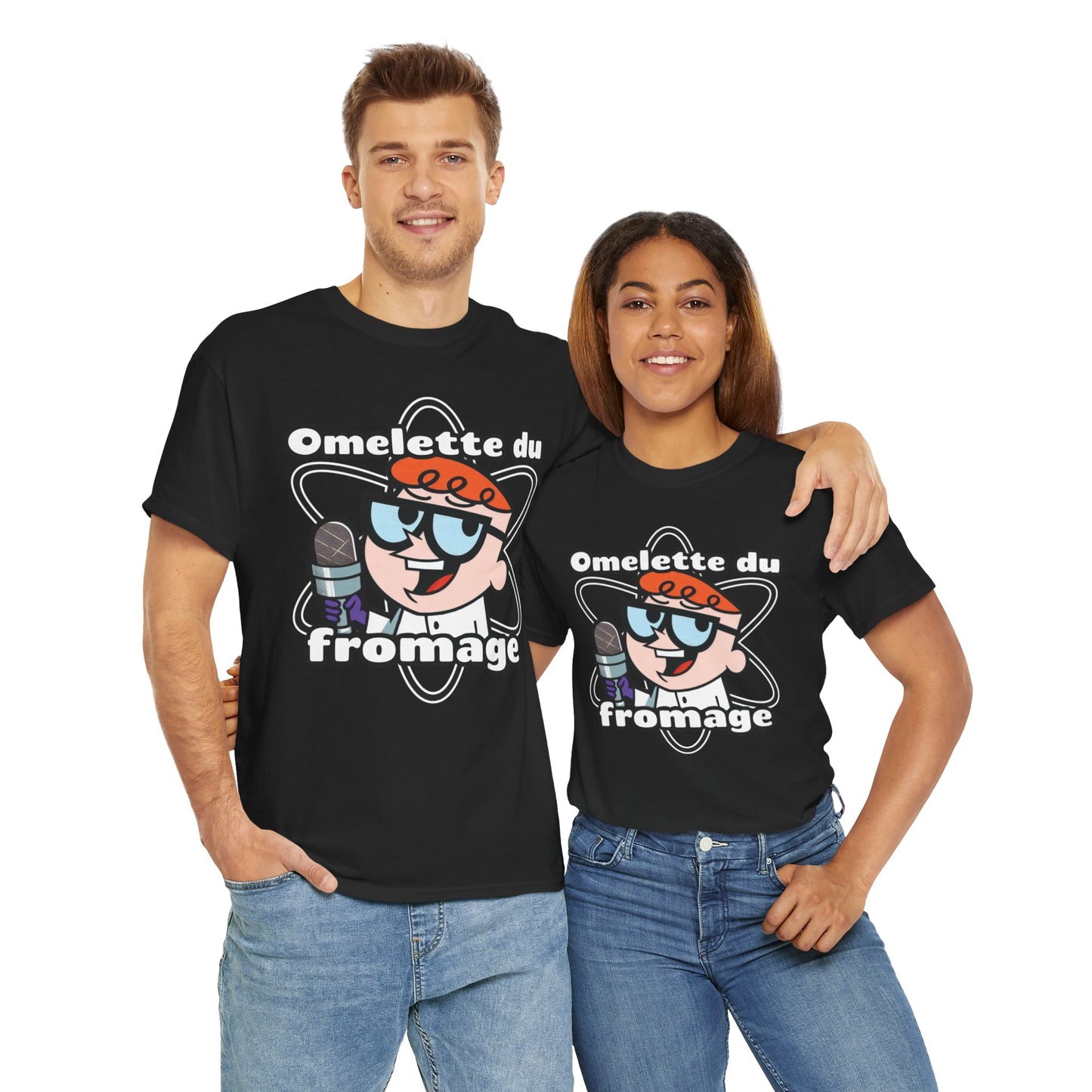 Breakfast Genius: Dexter’s ‘Omelette du Fromage’ Unisex Heavy Cotton Tee