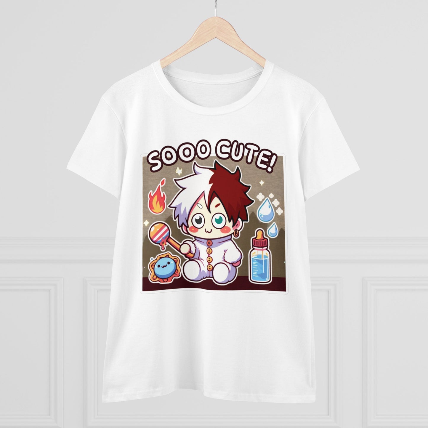 Cute edition: Milk & Quirks Women's Midweight Cotton Tee