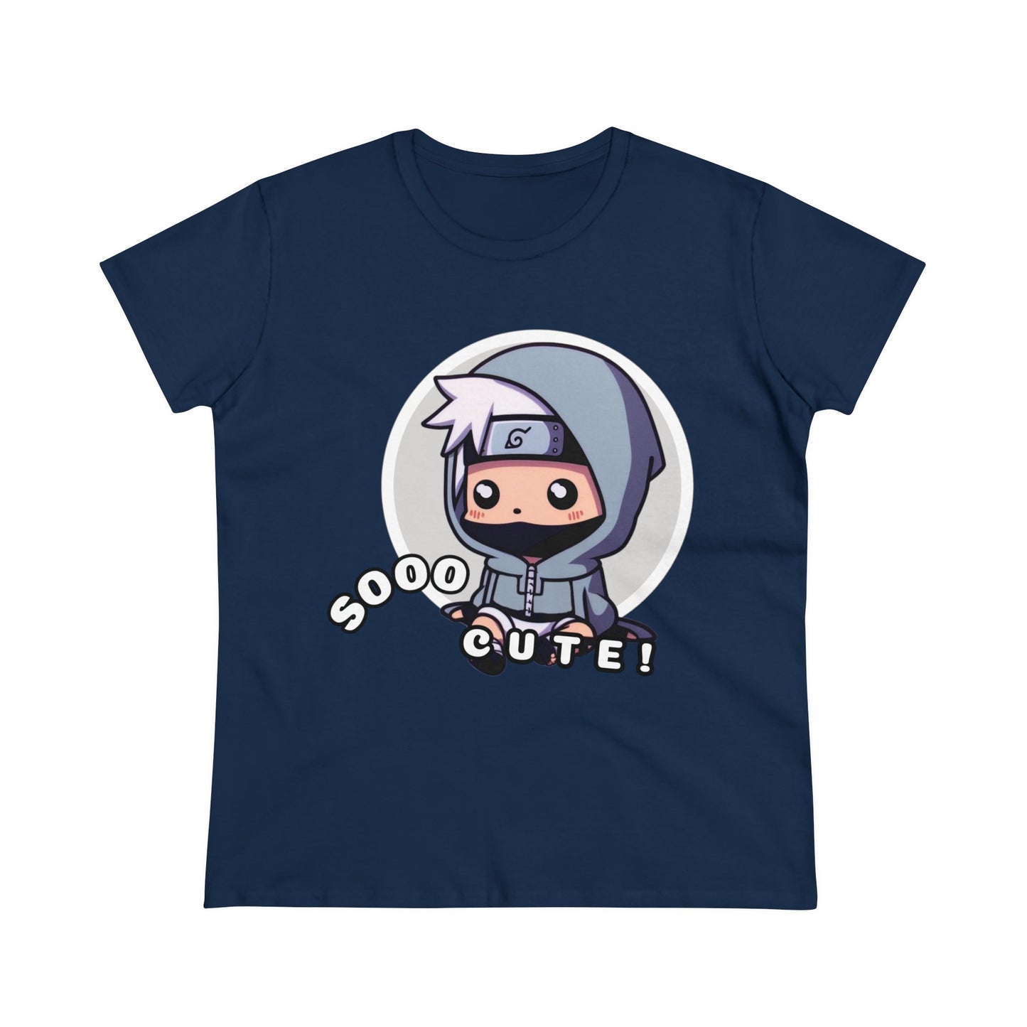 Cute Edition: Copy ninja technique; mini shadow clone jutsu, Women's Cotton Graphic Tee