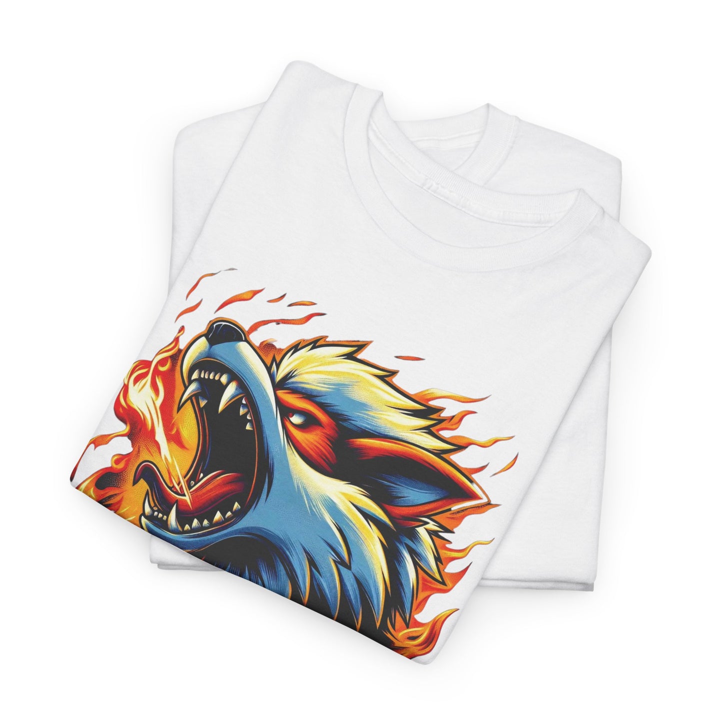 Blazing Arcanine Roar Tee Unisex Heavy cotton Tee