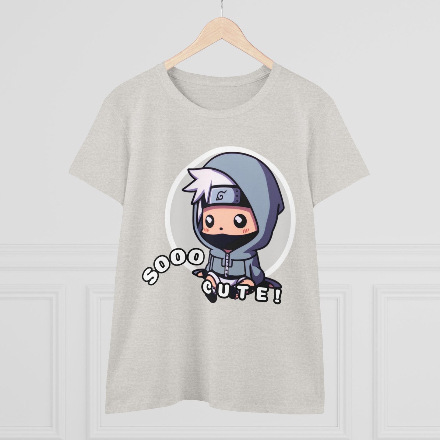 Cute Edition: Copy ninja technique; mini shadow clone jutsu, Women's Cotton Graphic Tee