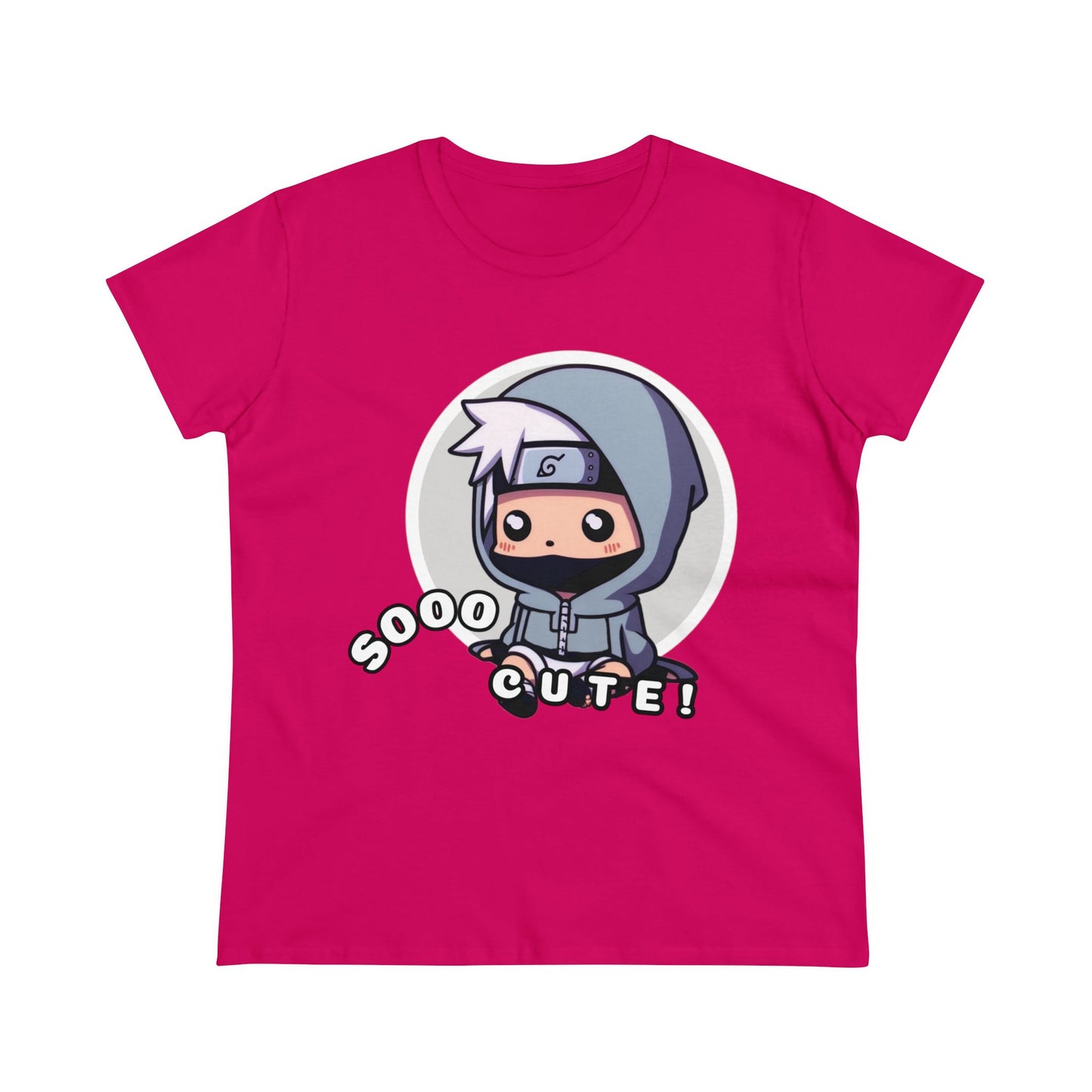 Cute Edition: Copy ninja technique; mini shadow clone jutsu, Women's Cotton Graphic Tee