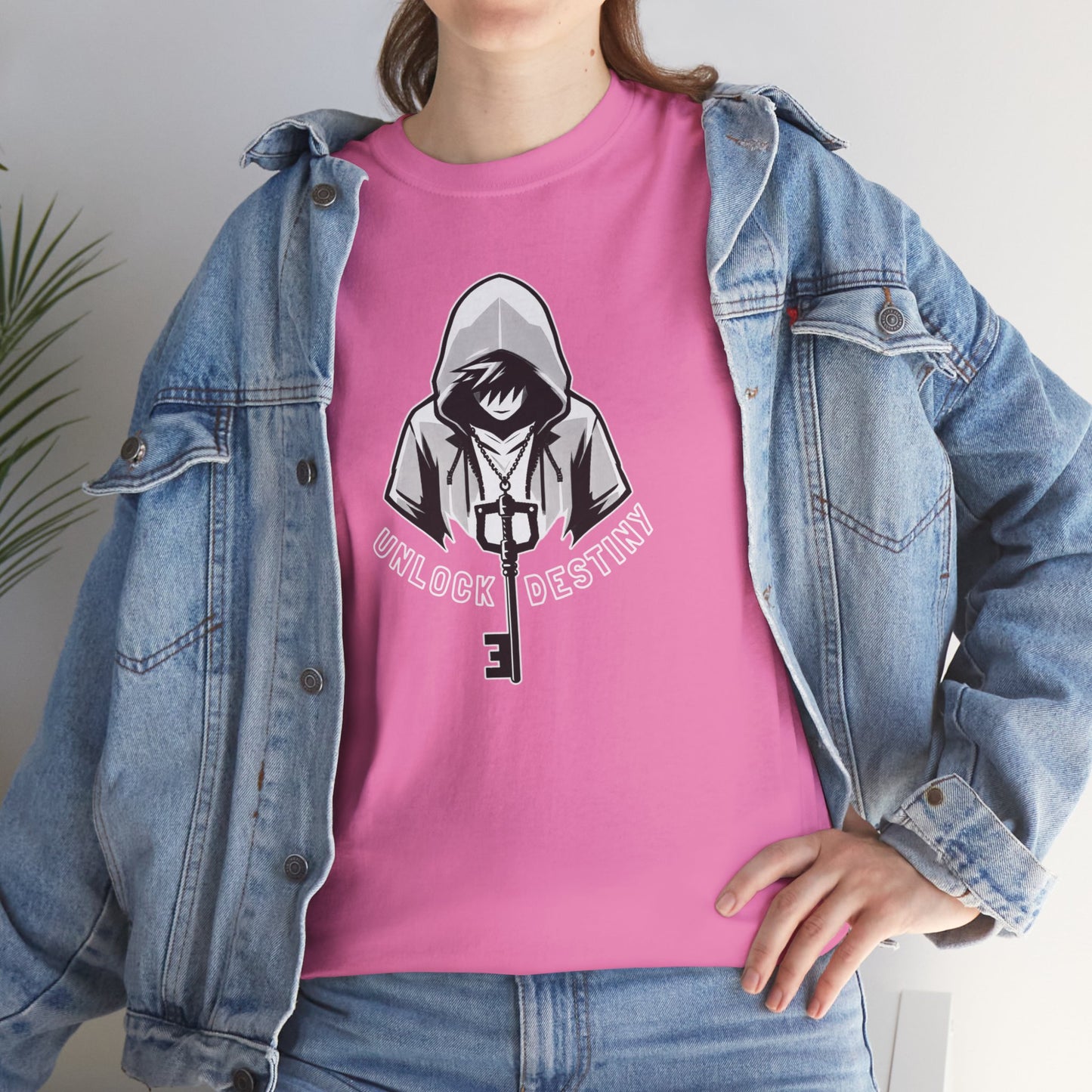 Hooded Hero: Keyblade Quest, Unisex Heavy Cotton Tee