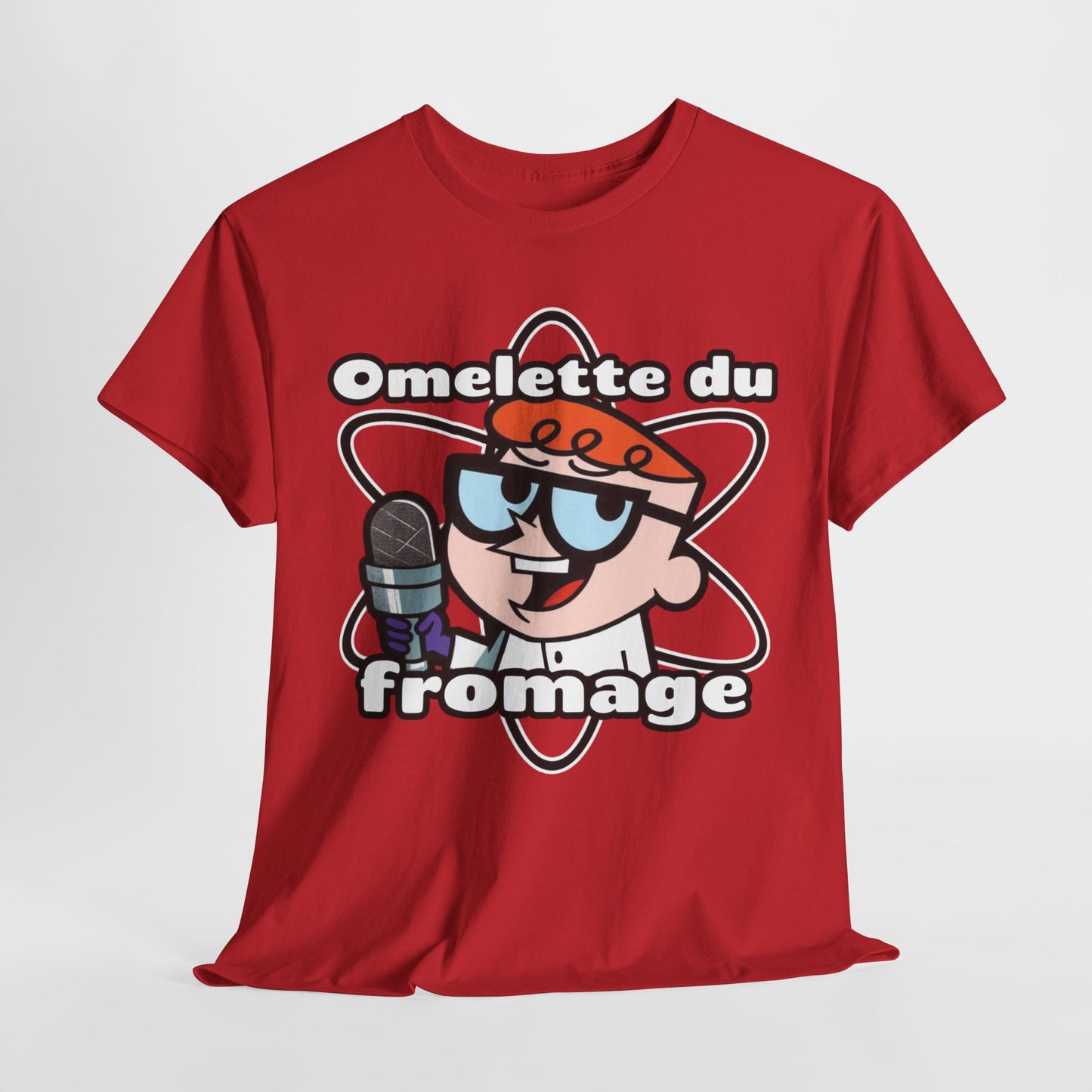 Breakfast Genius: Dexter’s ‘Omelette du Fromage’ Unisex Heavy Cotton Tee