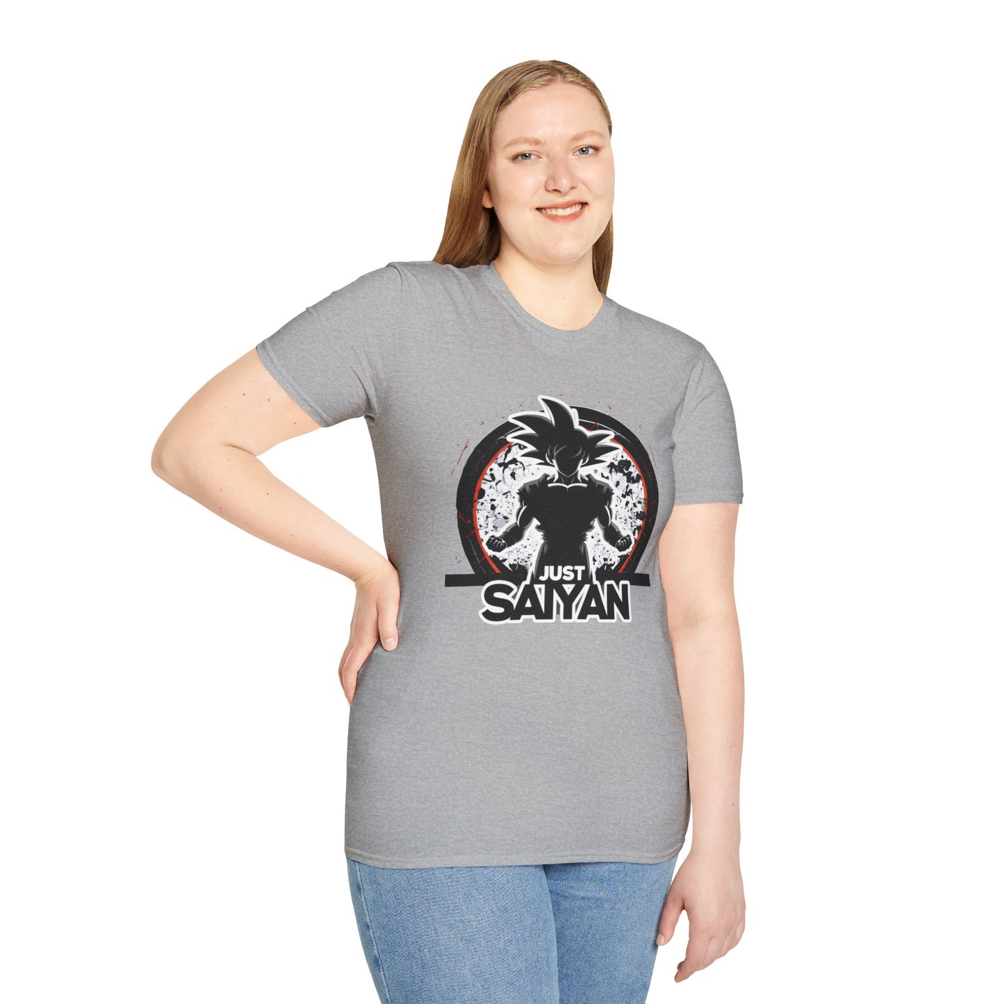 Just Saiyan: Exclusive kakarot Silhouette Graphic Tee for Anime Enthusiasts