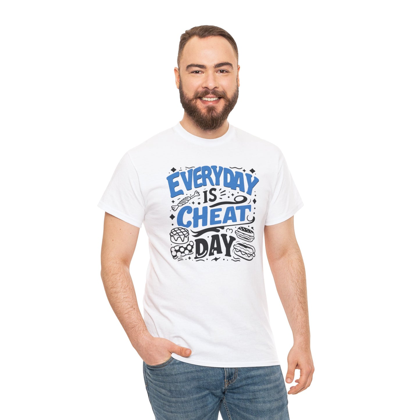 24/7 Cheat Day: Satisfy Your Cravings-Unisex Graphic Tee