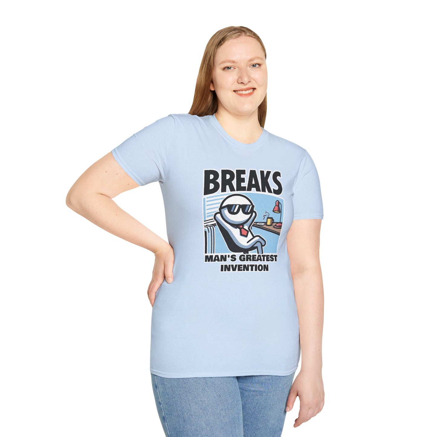 Break Time Bandit: Best Moments Happen on break...Unisex Graphics Tee