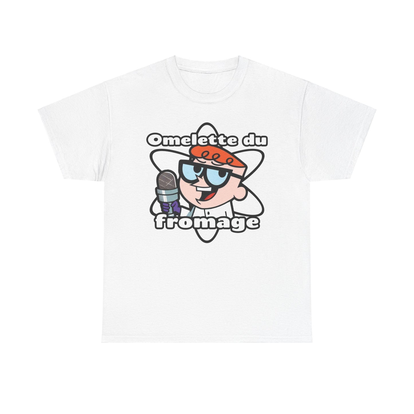 Breakfast Genius: Dexter’s ‘Omelette du Fromage’ Unisex Heavy Cotton Tee