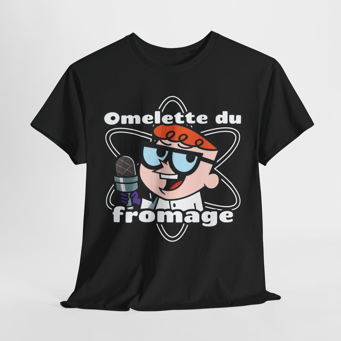 Breakfast Genius: Dexter’s ‘Omelette du Fromage’ Unisex Heavy Cotton Tee