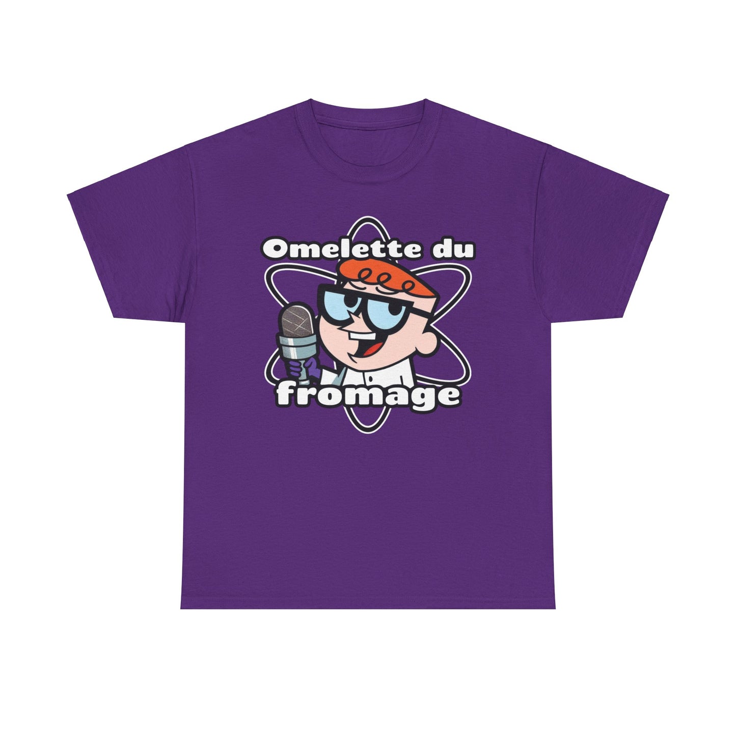 Breakfast Genius: Dexter’s ‘Omelette du Fromage’ Unisex Heavy Cotton Tee