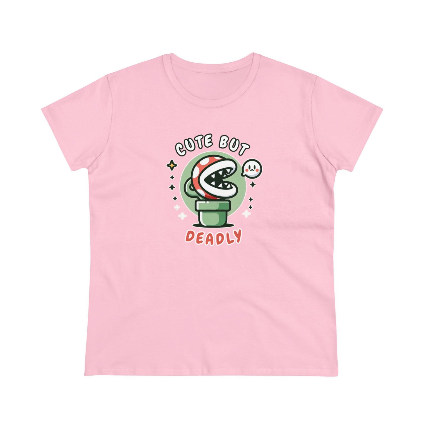 Women's Tee, Lethal Loveliness: Piranha Style