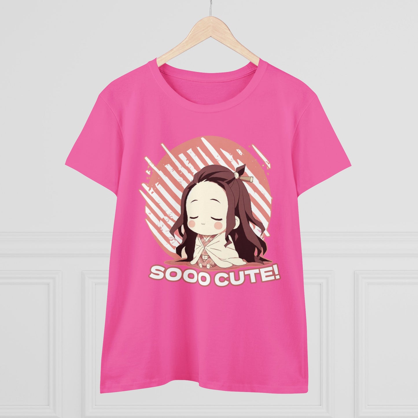 Cute Edition: Adorable Demon Mode: Mini slayer Edition, Women's Cotton Graphic Tee