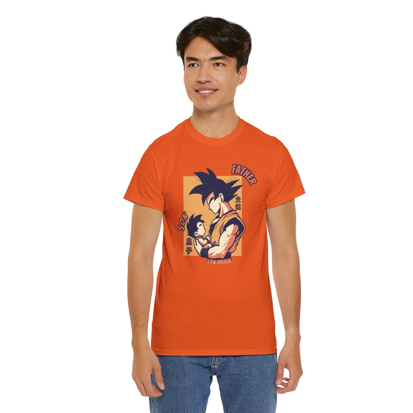Saiyan Daddy Duty-Diaper Changes Saga, Unisex Heavy Cotton Tee