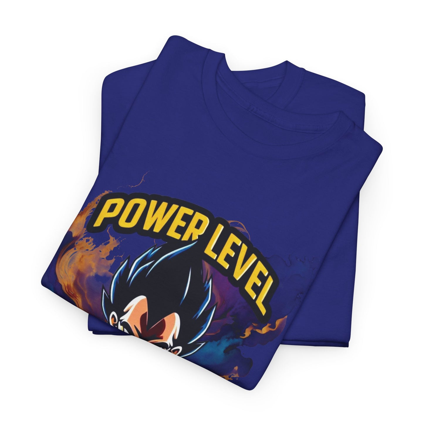 Iconic quote "Power level Over 9000" Unisex Heavy Cotton Tee