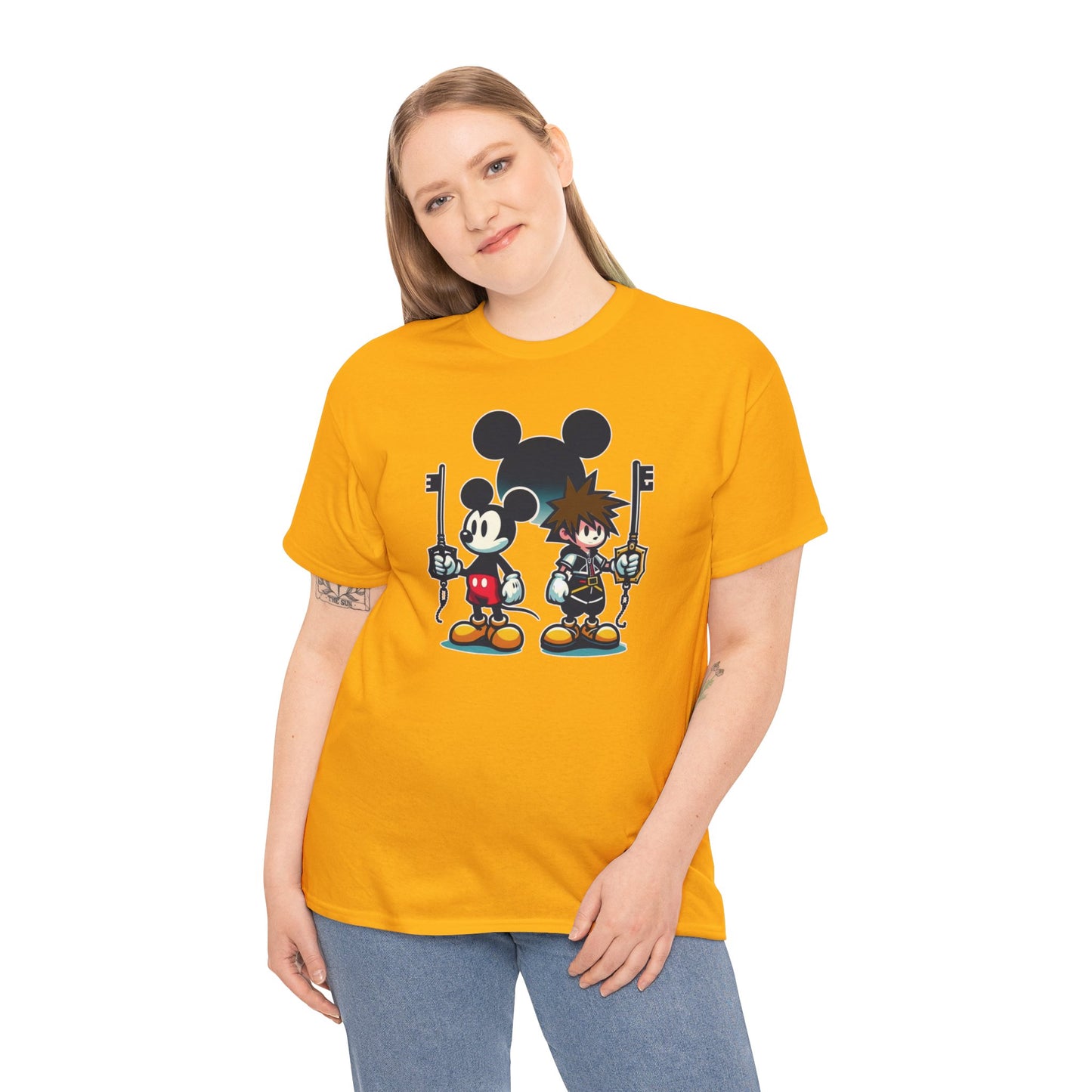 KeyBlade Warriors Unite, Unisex Heavy Cotton Tee