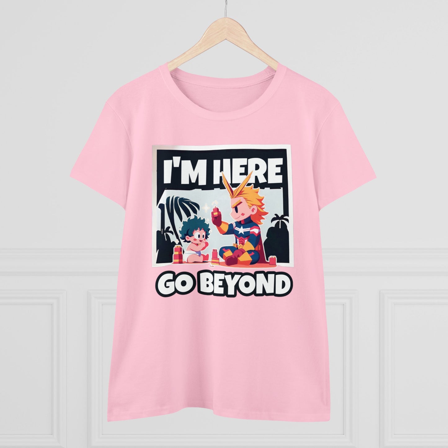 Mighty Playdate: Building Dreams in Cotton Comfort! Women's Graphic Tee