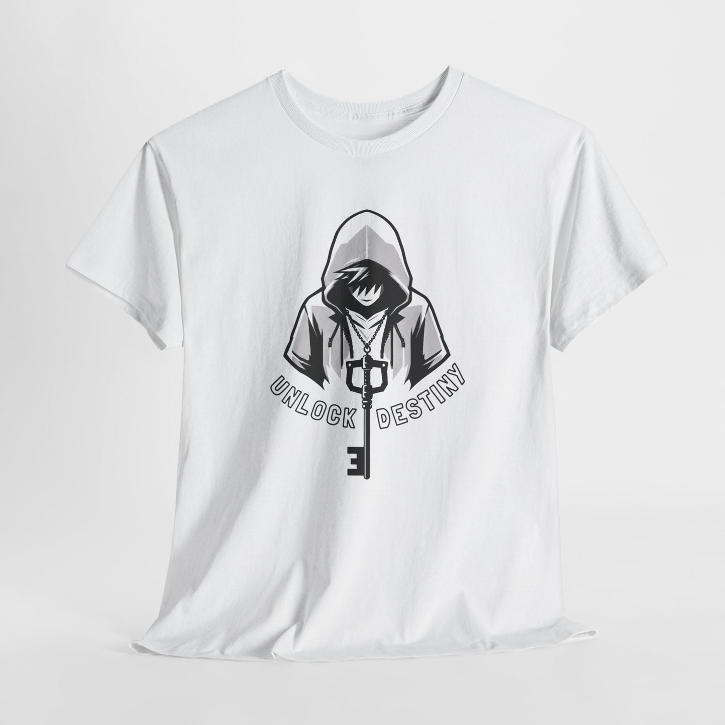 Hooded Hero: Keyblade Quest, Unisex Heavy Cotton Tee