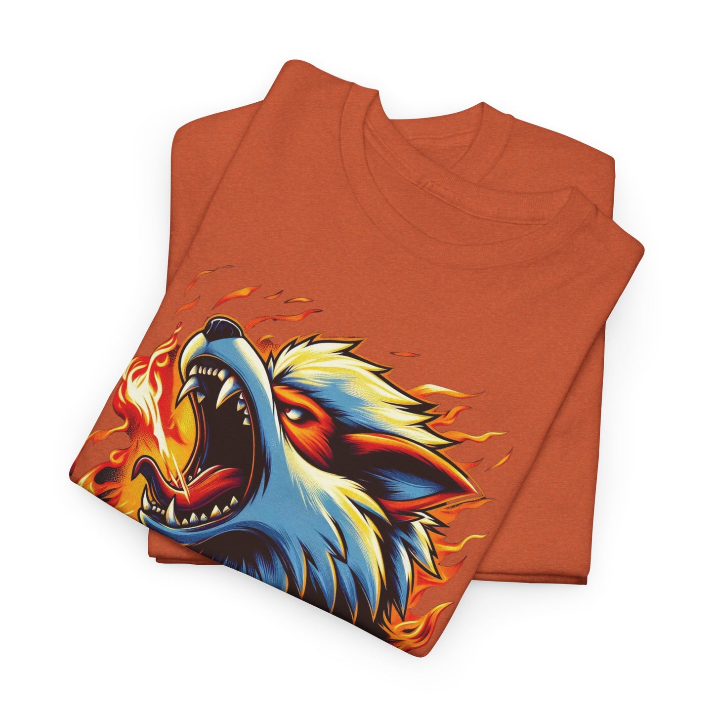 Blazing Arcanine Roar Tee Unisex Heavy cotton Tee