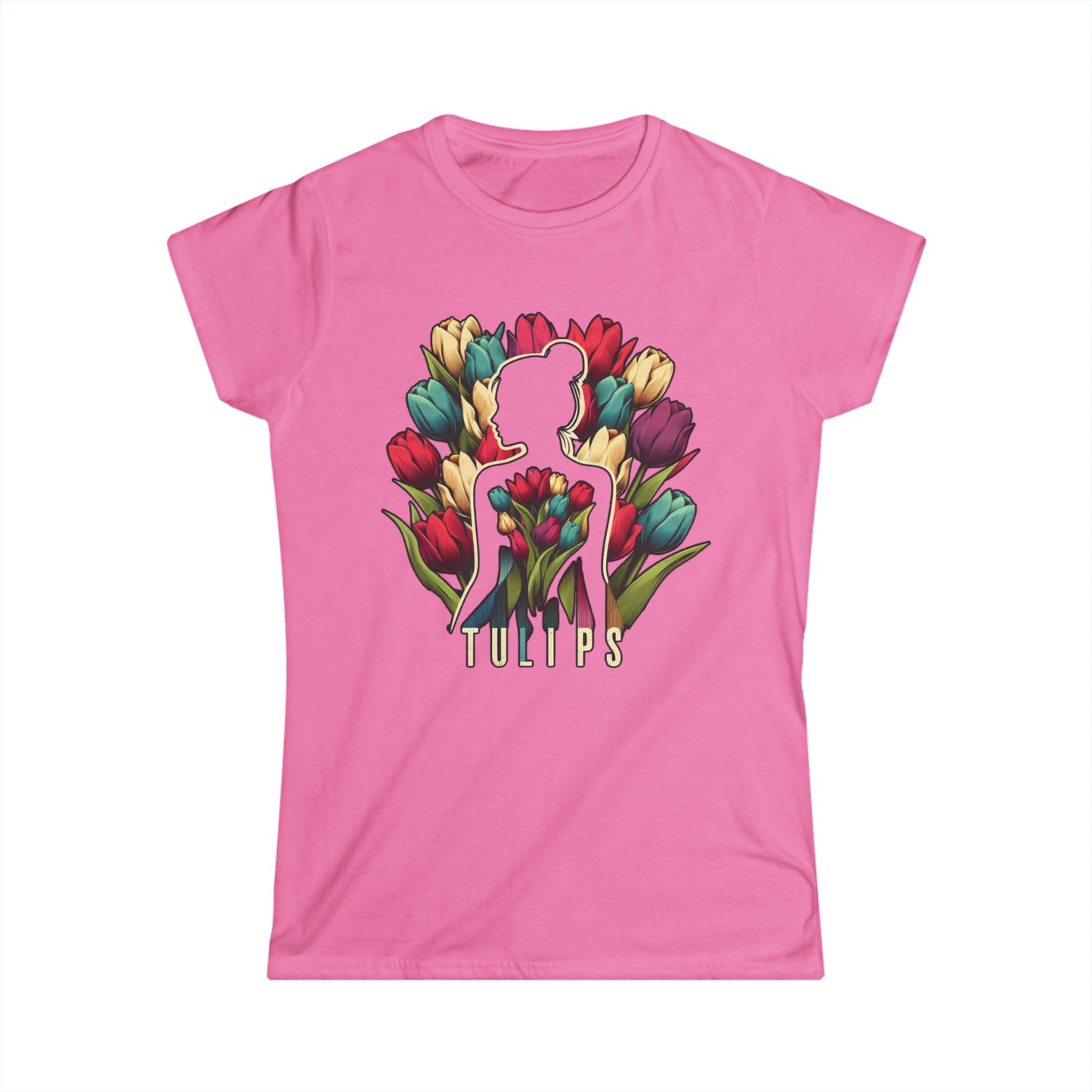 Tulip Queen: Petal Power! Women's Softstyle Tee