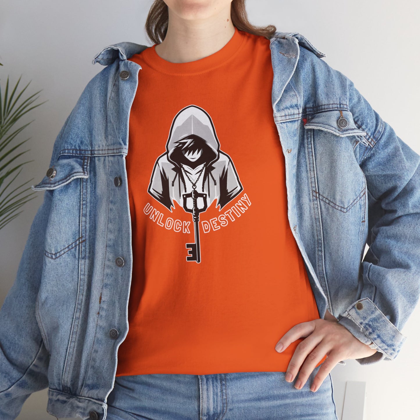 Hooded Hero: Keyblade Quest, Unisex Heavy Cotton Tee