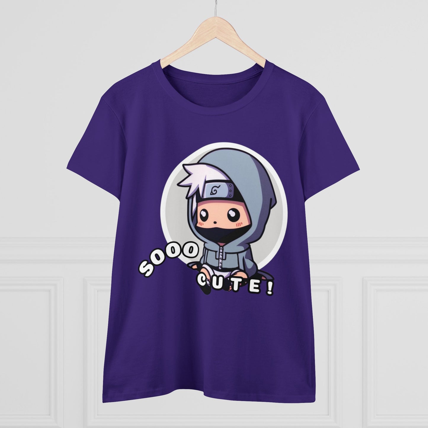 Cute Edition: Copy ninja technique; mini shadow clone jutsu, Women's Cotton Graphic Tee