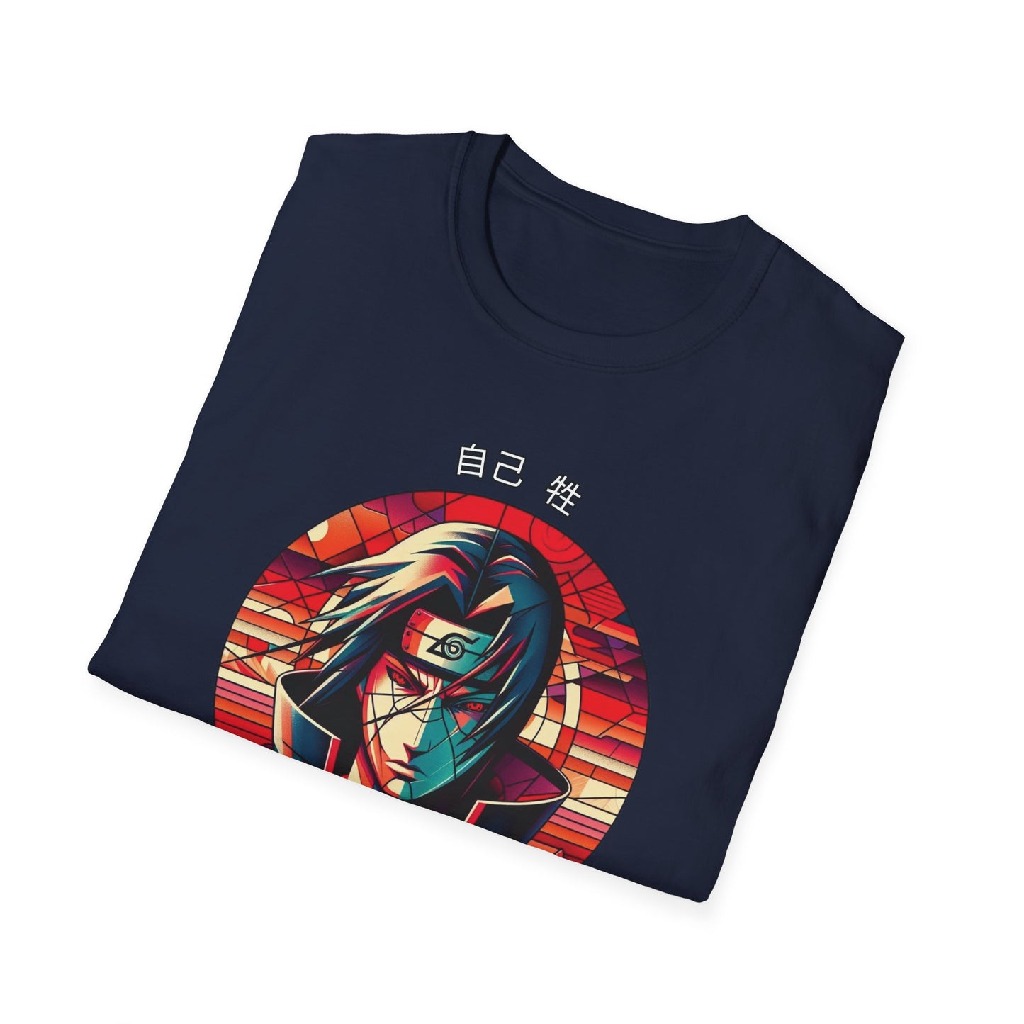A Shinobi's Legacy, Unisex Cotton Tee, Where Self-Sacrifice Meets Style in the Shadows!
