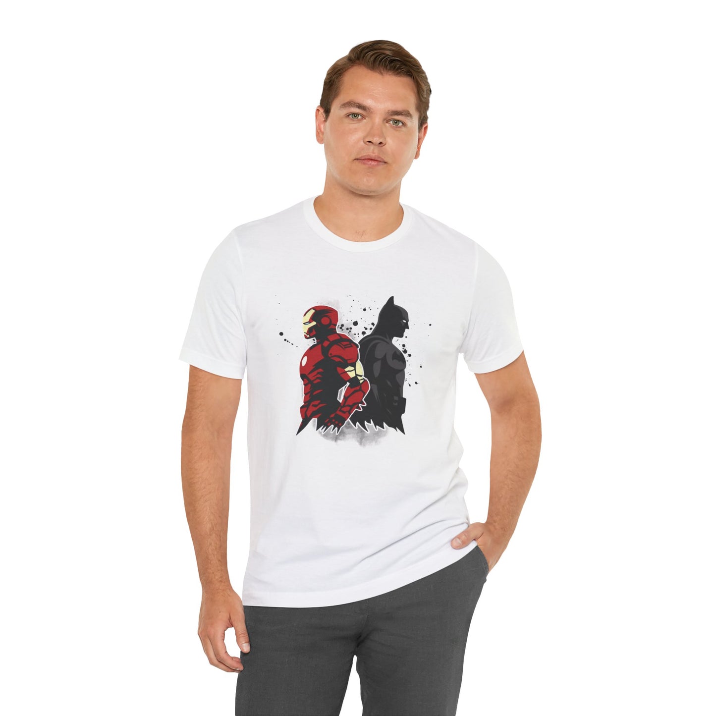 Dark Knight Rises: Iron Crusade, Unisex Jersey Short Sleeve Tee