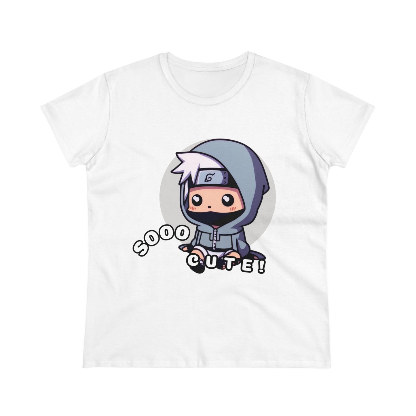 Cute Edition: Copy ninja technique; mini shadow clone jutsu, Women's Cotton Graphic Tee