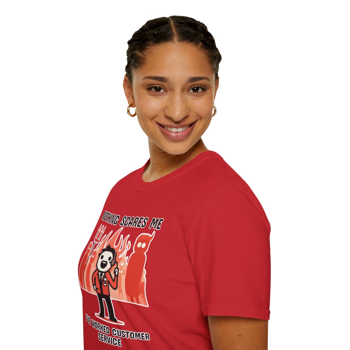 Customer Service Survivor: Thriving in Hell and Still Smiling! Unisex Graphic Tee