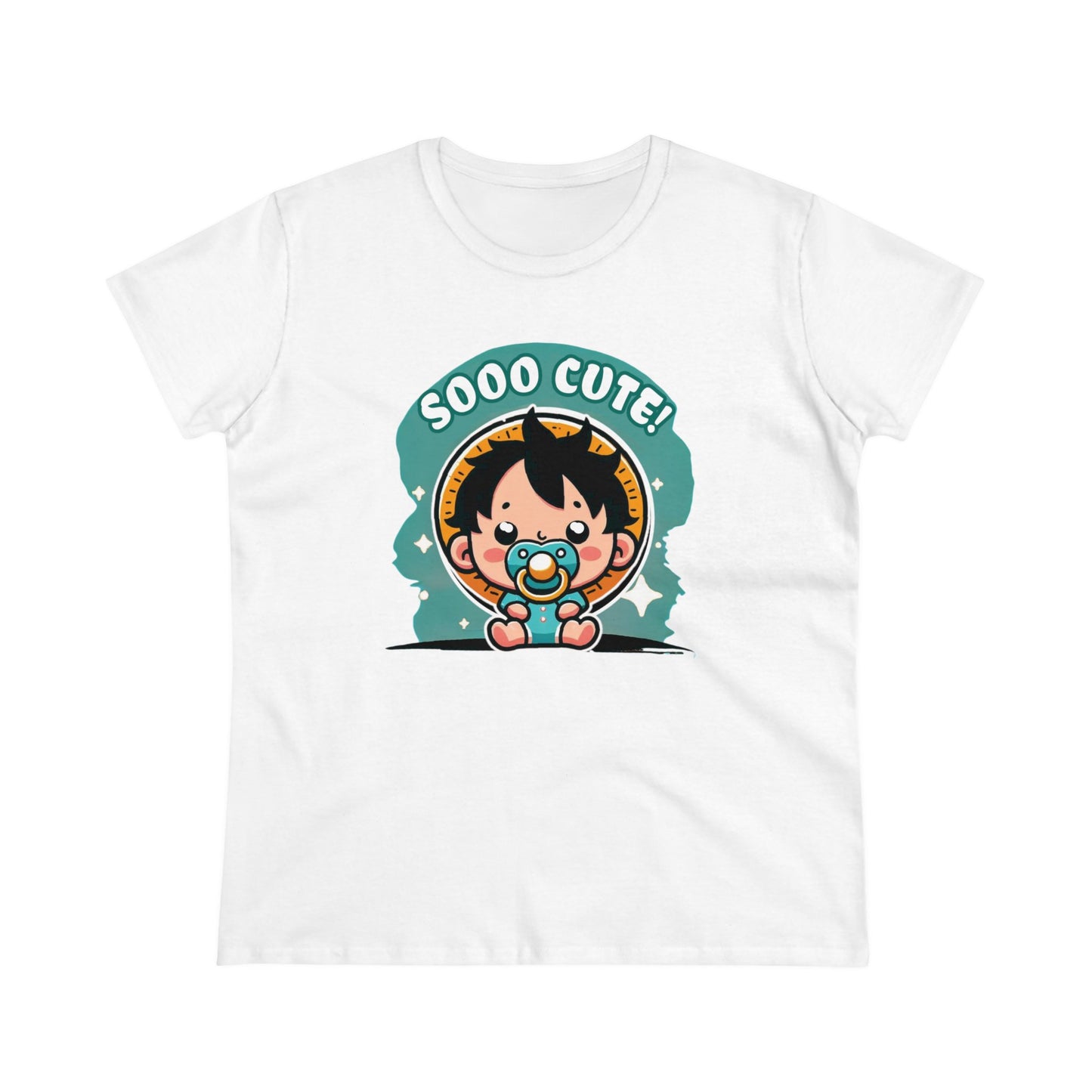 Cute Edition: Baby Gum Gum Pirate King Women's Cotton Graphic Tee
